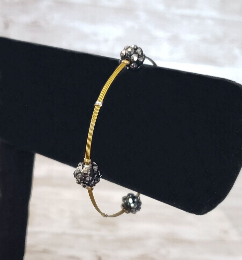 Vintage Bracelet / Bangle Ball Design Bangle Statement Bracelet